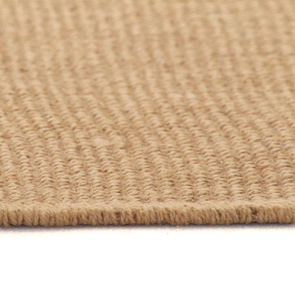 Tappeto di Iuta con Base in Lattice 70x130 cm Naturale - homemem39