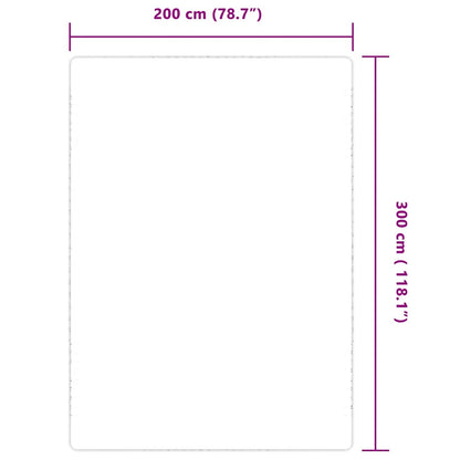 Tappeto di Iuta con Base in Lattice 70x130 cm Naturale