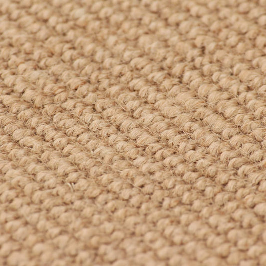 Tappeto di Iuta con Base in Lattice 120x180 cm Naturale - homemem39