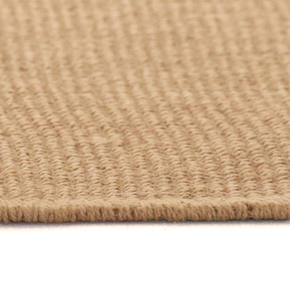 Tappeto di Iuta con Base in Lattice 160x230 cm Naturale - homemem39