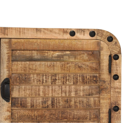 Credenza in Legno Massello di Mango 120x30x76 cm - homemem39