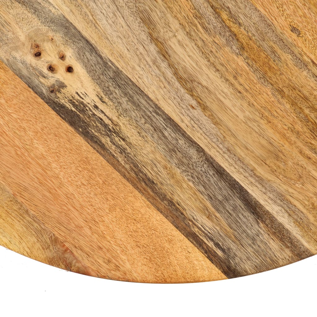 Tavolo da Bar in Legno Massello di Mango 60x(76-110) cm