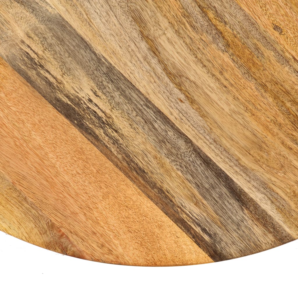 Tavolo da Bar in Legno Massello di Mango 75x(76-110) cm