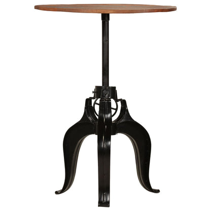 Tavolo da Bar in Legno Massello di Recupero 75x(76-110) cm | homemem39