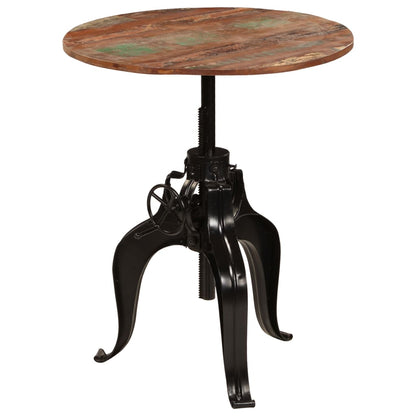 Tavolo da Bar in Legno Massello di Recupero 75x(76-110) cm | homemem39