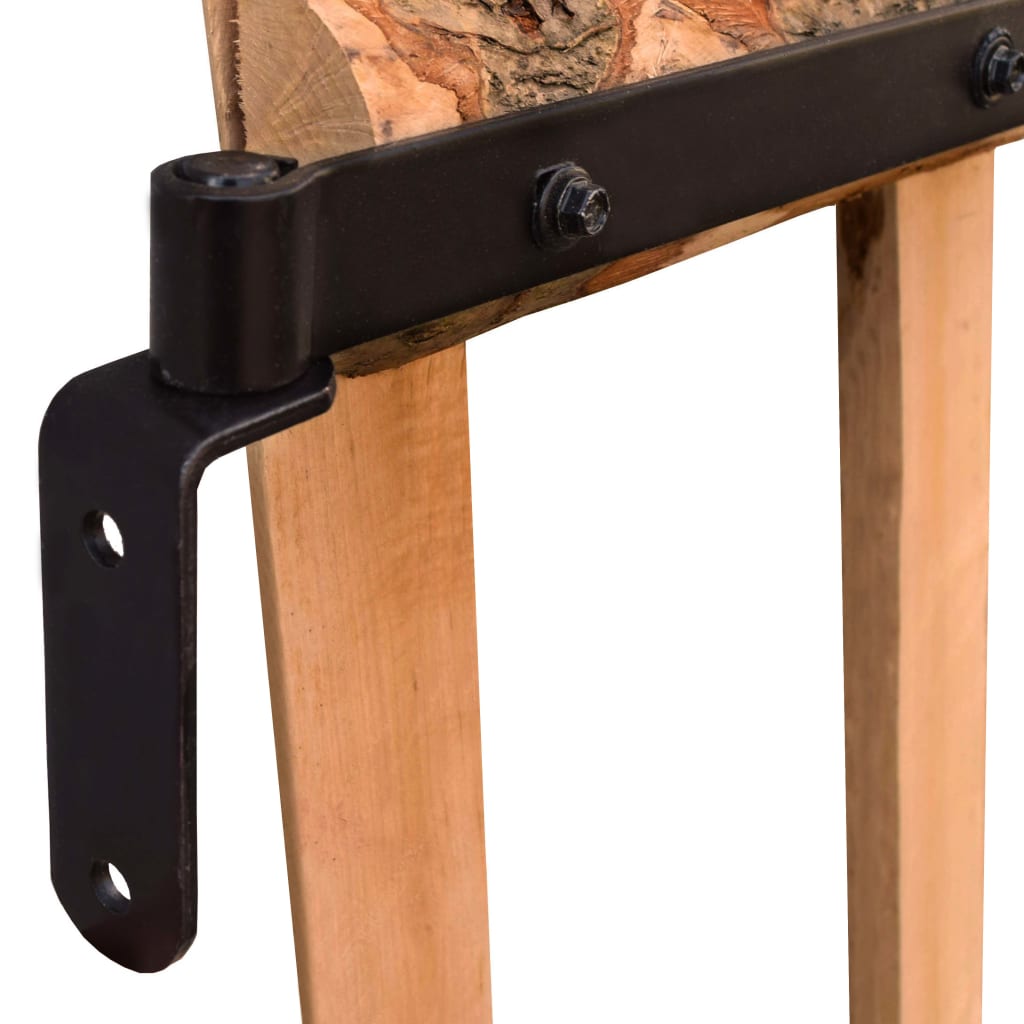 Cancello Singolo Recinzione Legno Nocciolo Impregnato 100x100cm | homemem39
