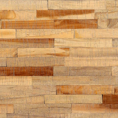 Tavolino da Salotto in Legno di Teak di Recupero 90x65x40 cm