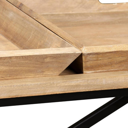 Tavolino Consolle in Legno Massello di Mango 130x40x80 cm | homemem39