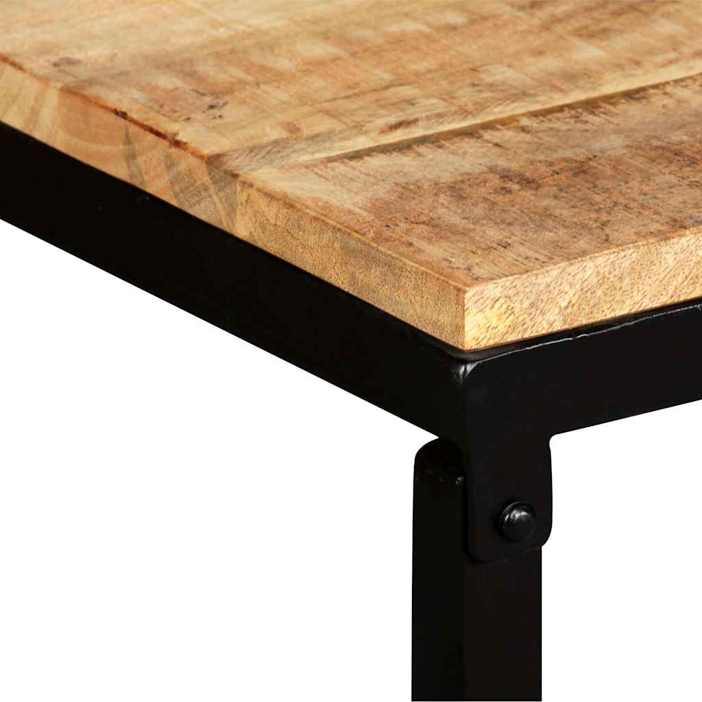 Panca in Legno Massello di Mango 110x35x45 cm | homemem39