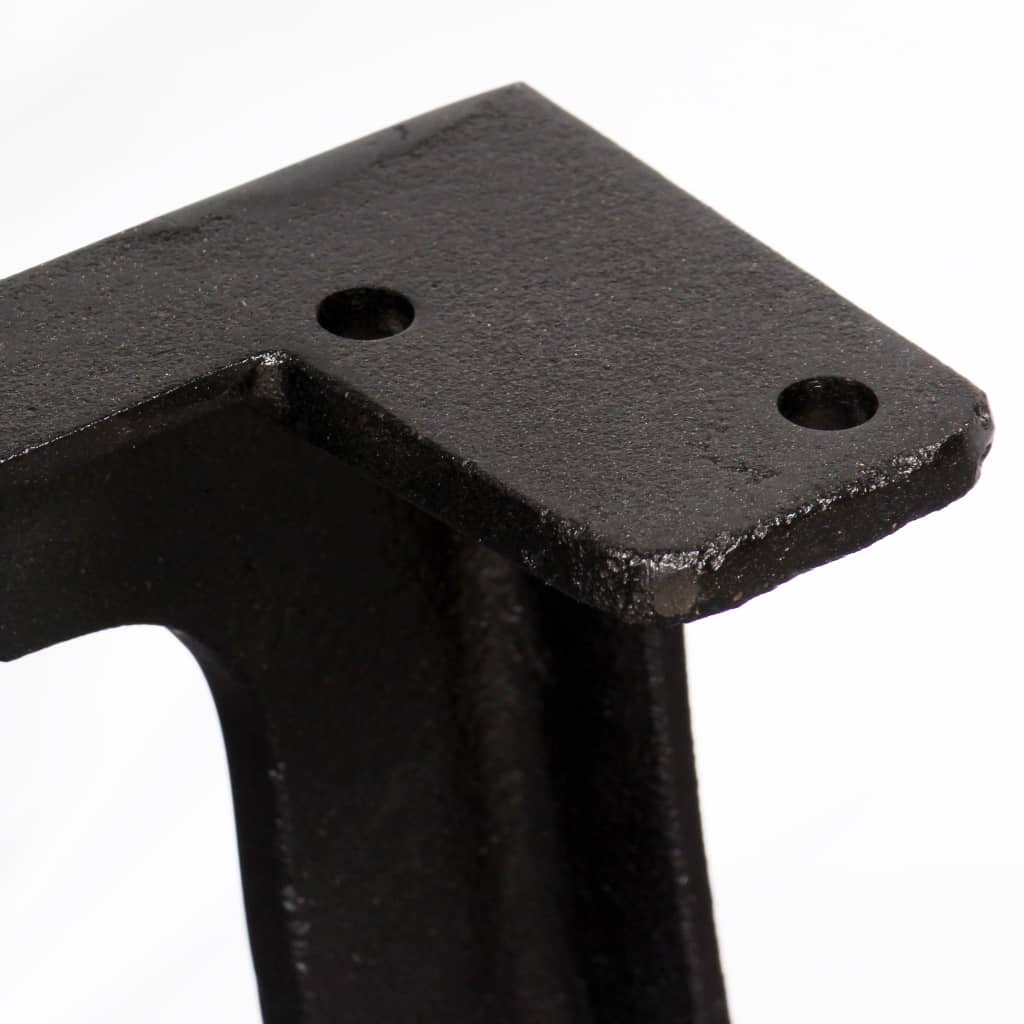 Gambe per Tavolino da Caffè 2 pz a Forma di A in Ghisa