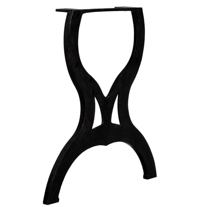 Gambe per Tavolo da Pranzo 2 pz a Forma di X in Ghisa | homemem39