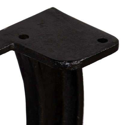 Gambe per Tavolo da Pranzo 2 pz a Forma di X in Ghisa | homemem39