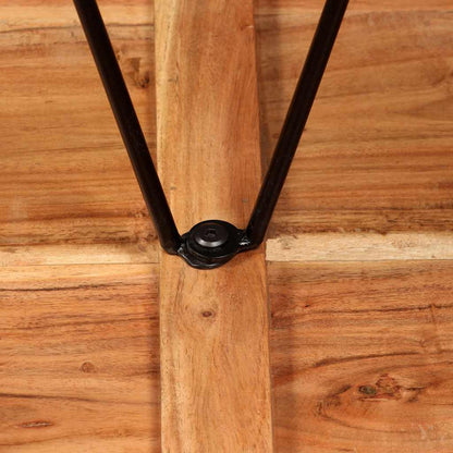 Tavolino da Bar in Legno Massello di Acacia 60x60x107 cm | homemem39