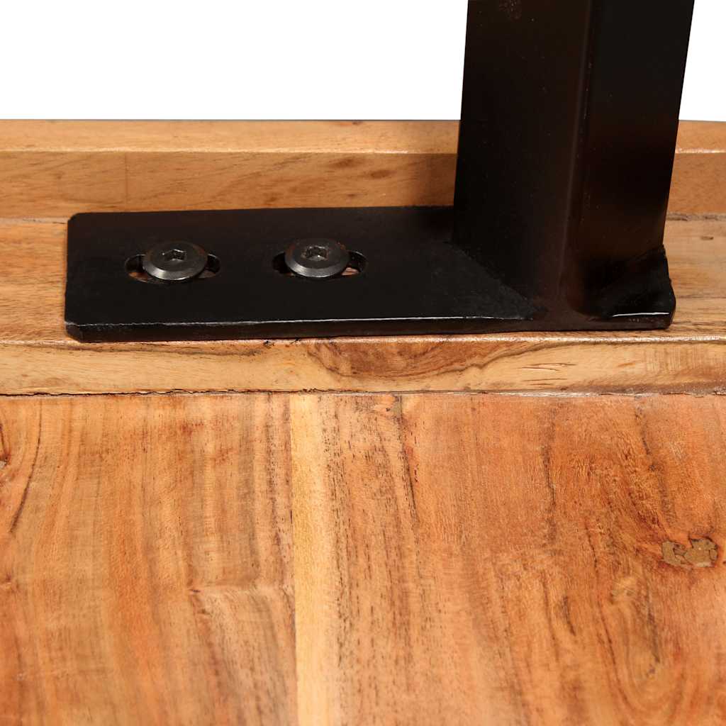 Tavolino da Bar in Legno Massello di Acacia 60x60x107 cm | homemem39