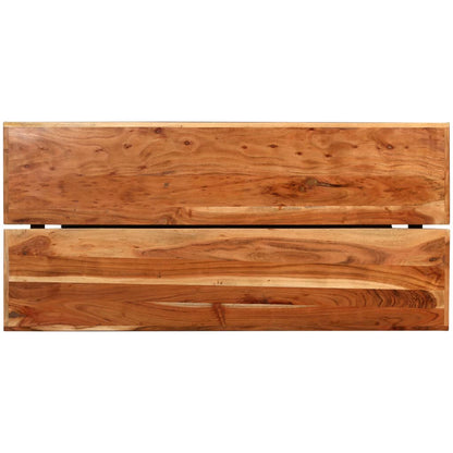 Tavolino da Bar in Legno Massello di Acacia 150x70x107 cm | homemem39