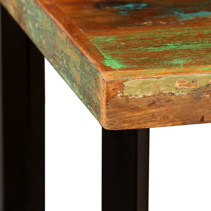 Tavolo da Bar in Legno Massello di Recupero 60x60x107 cm | homemem39