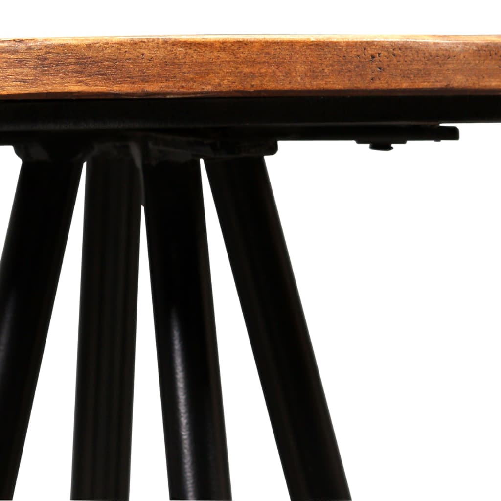 Sedie da Bar 4 pz Legno Massello di Recupero - homemem39