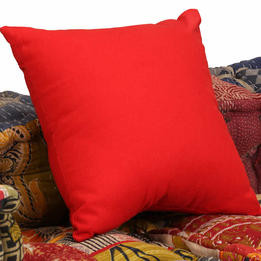 Pouf Modulare a 2 Posti in Tessuto Patchwork | homemem39