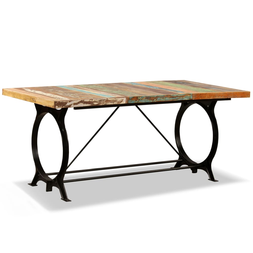 Tavolo da Pranzo in Legno Massello di Recupero 180 cm | homemem39