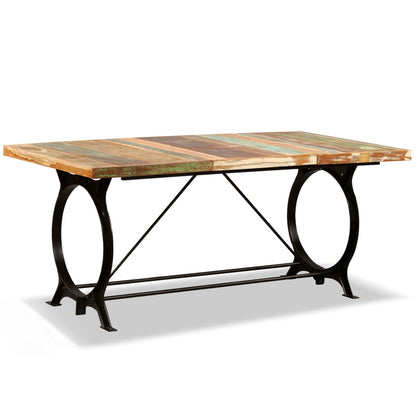 Tavolo da Pranzo in Legno Massello di Recupero 180 cm | homemem39