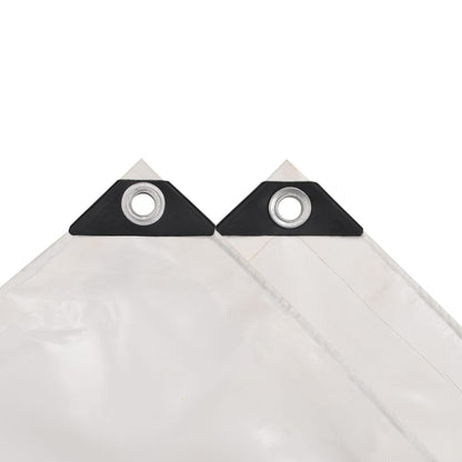 Telone 650 g/m² 3x4 m Bianco | homemem39