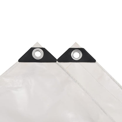 Telone 650 g/m² 4x6 m Bianco | homemem39