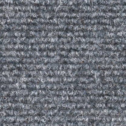 Tappetini per scale autoadesivi 15 pz 65x21x4 cm Grigio chiaro Semicircolari Grandi - homemem39