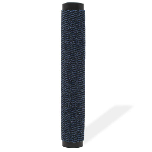 Tappeto Antipolvere Trapuntato Rettangolare 40x60cm Blu - homemem39
