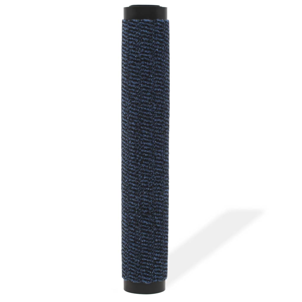 Tappeto Antipolvere Trapuntato Rettangolare 80x120cm Blu | homemem39