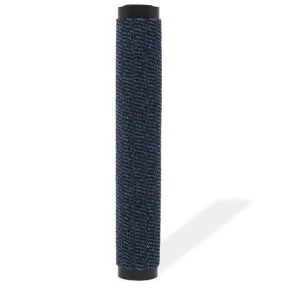 Tappeto Antipolvere Trapuntato Rettangolare 80x120cm Blu | homemem39