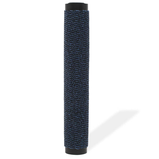 Tappeto Antipolvere Trapuntato Rettangolare 80x120cm Blu | homemem39