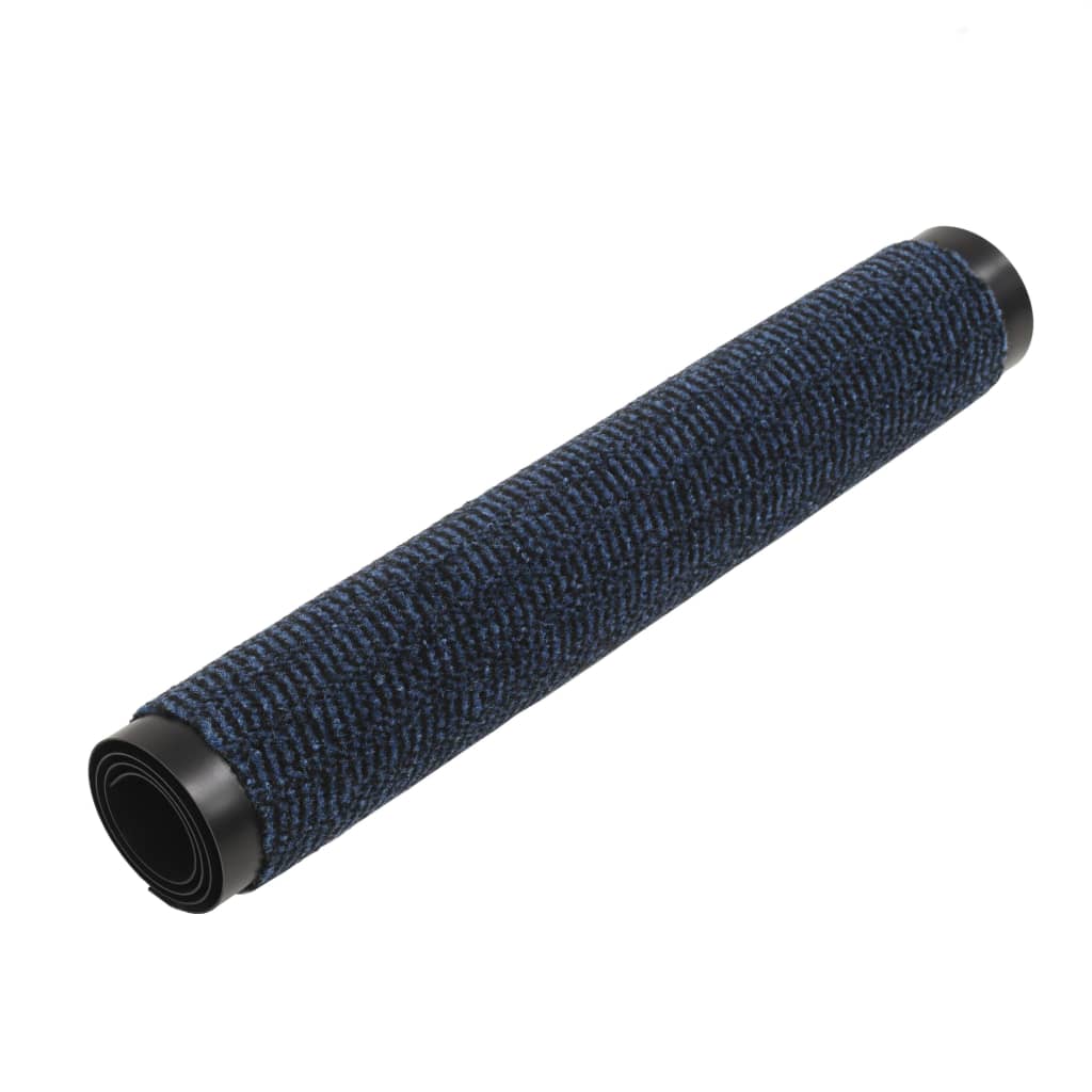 Tappeto Antipolvere Trapuntato Rettangolare 80x120cm Blu | homemem39