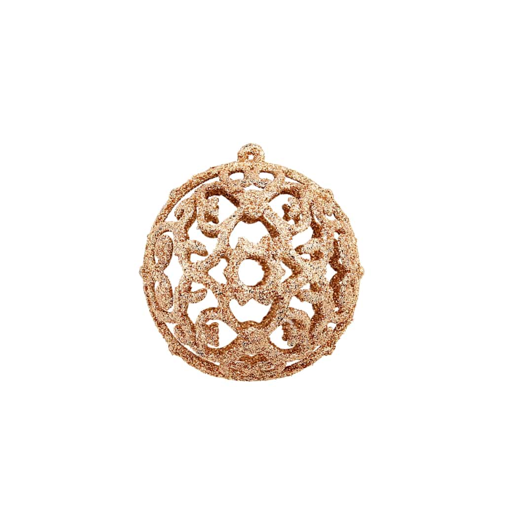 Set Palline di Natale 100 pz 3/4/6 cm Rosa/Oro | homemem39