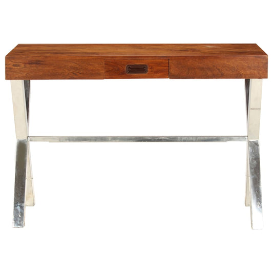Libreria in Legno Acacia con Finitura Ambra 60x30x160 cm - homemem39