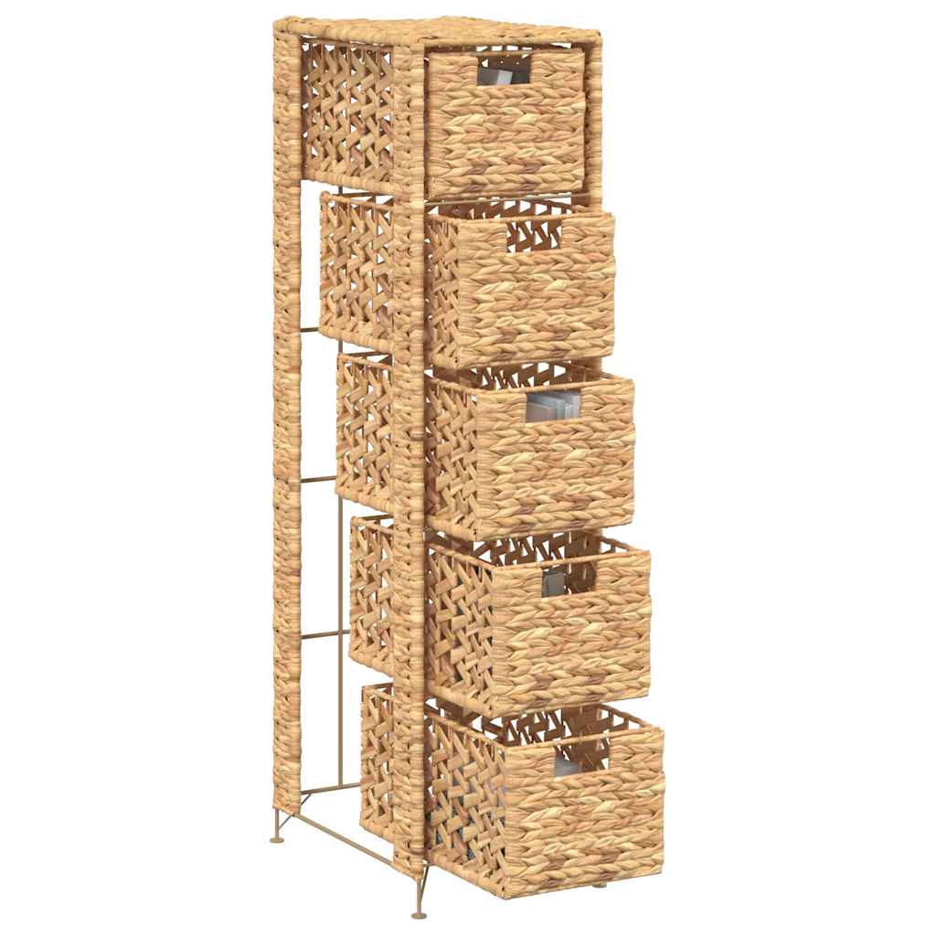 Armadietto Portaoggetti 5 Cesti 25,5x37x100 cm Giacinto d'Acqua | homemem39