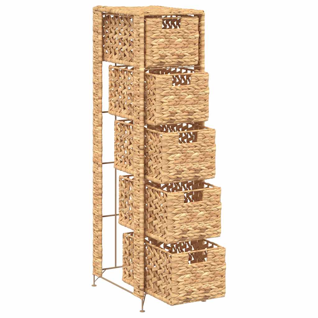 Armadietto Portaoggetti 5 Cesti 25,5x37x100 cm Giacinto d'Acqua | homemem39