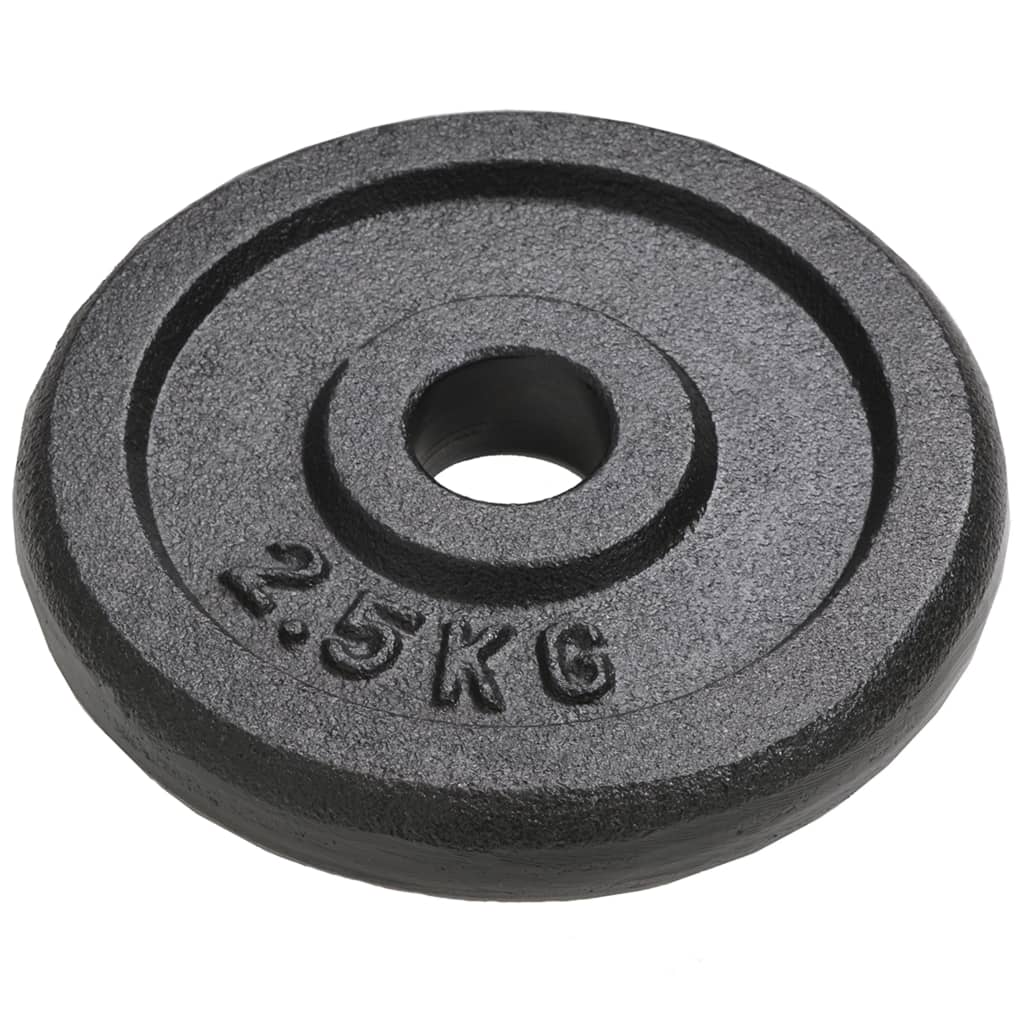 Dischi per Pesi 8 pz 8x2,5 kg in Ghisa | homemem39