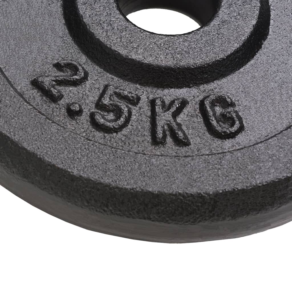 Dischi per Pesi 8 pz 8x2,5 kg in Ghisa | homemem39