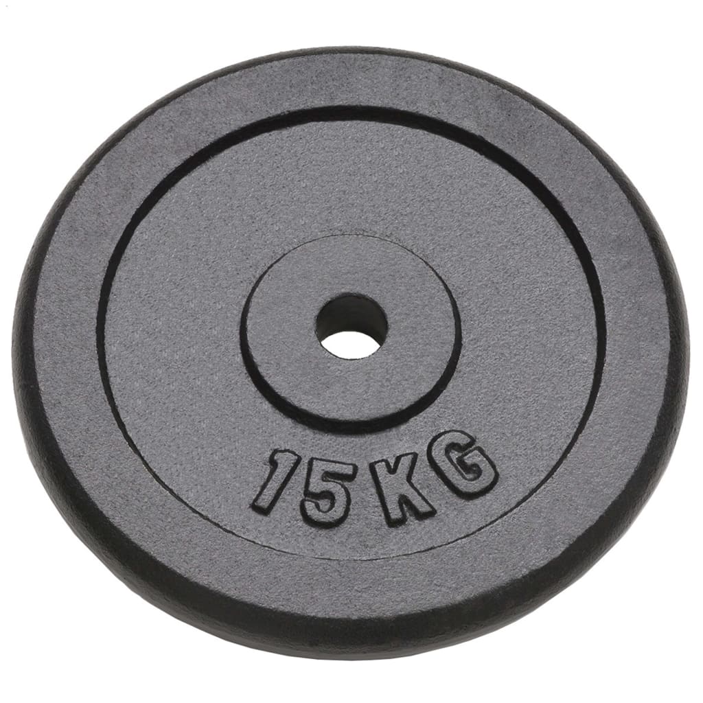 Dischi per Pesi 2 pz 2x15 kg in Ghisa | homemem39