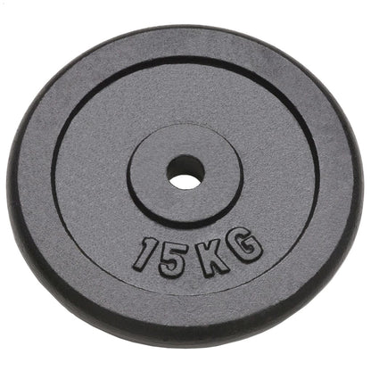 Dischi per Pesi 2 pz 2x15 kg in Ghisa | homemem39