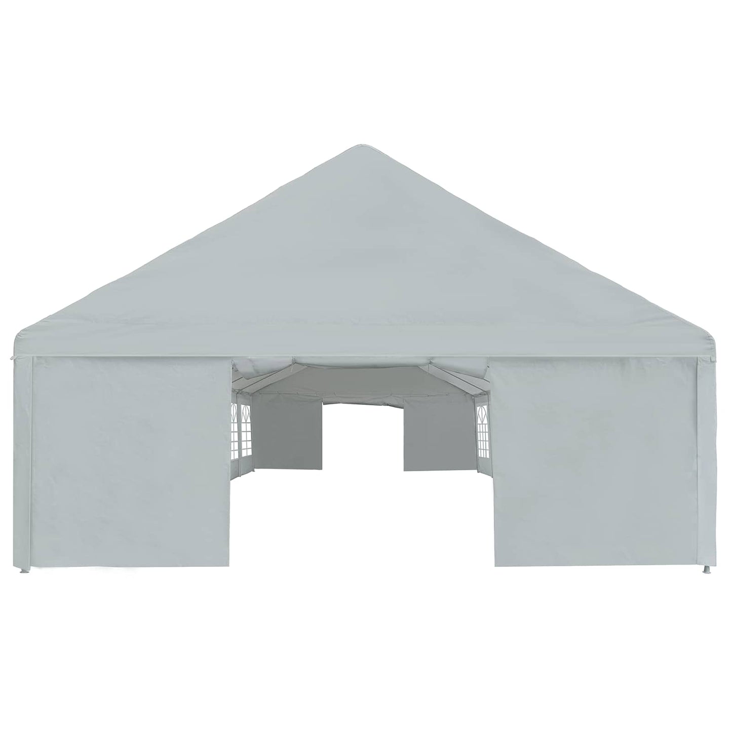 Tessuto per tenda senza struttura Grigio 12 x 6 m PE | homemem39