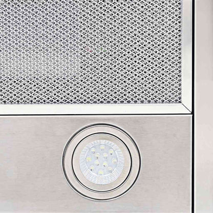 Cappa Aspirante a Muro con Display LCD Touch 756 m³/h LED