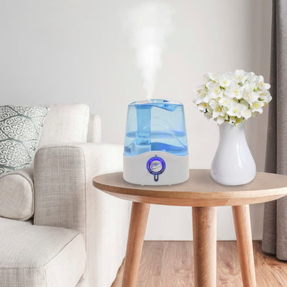 Umidificatore Ultrasuoni Nebbia Fredda Luce Notturna 6L 300ml/h - homemem39