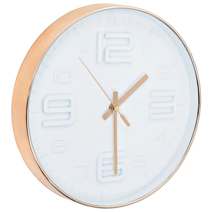 Orologio da Parete Effetto Rame 30 cm - homemem39