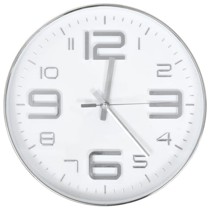 Orologio da Parete 30 cm Argento - homemem39