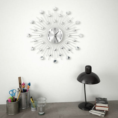 Orologio da Parete con Movimento al Quarzo Design Moderno 50 cm - homemem39