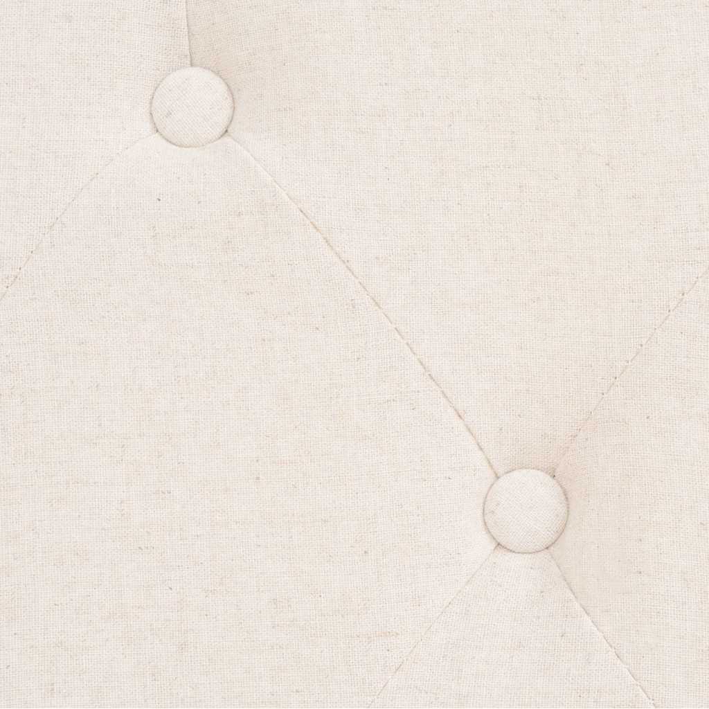Set Divani 2 pz in Tessuto Bianco Crema | homemem39