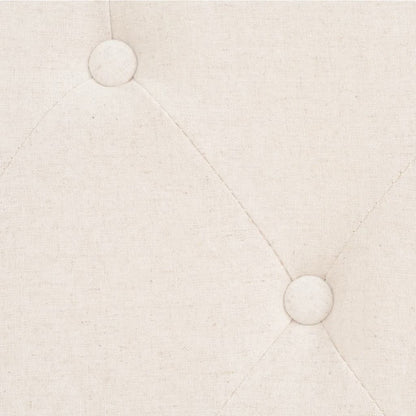 Set Divani 2 pz in Tessuto Bianco Crema - homemem39