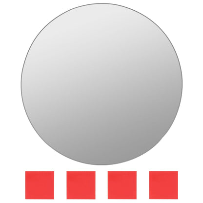 Set di Specchi da Parete 7 pz in Vetro Circolare | homemem39