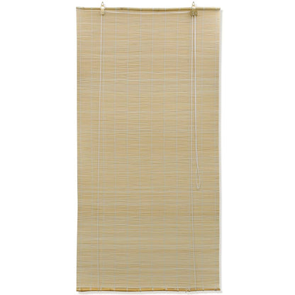 Tenda Avvolgibile in Bambù 80x220 cm Naturale - homemem39